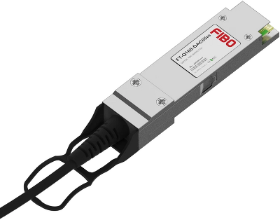Кабель/ FIBO FT-Q100-DAC05m QSFP28 to QSFP28 DAC модуль, медный кабель Belden, 0,5м