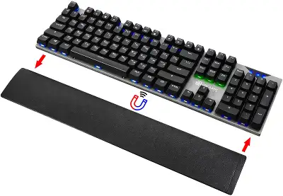 Клавиатура Оклик 935G RAGNAR механическая черный USB Multimedia for gamer LED (подставка для запястий)