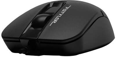 Мышь проводная A4Tech Fstyler FM12S black (оптическая (1200dpi) silent USB 3but) (FM12S BLACK)