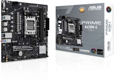 Материнская плата mATX LGAAM5 ASUS PRIME A620M-E-CSM