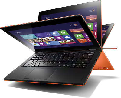 Планшетный компьютер 11.6" Lenovo  Ideapad YOGA 11 64Gb Orange