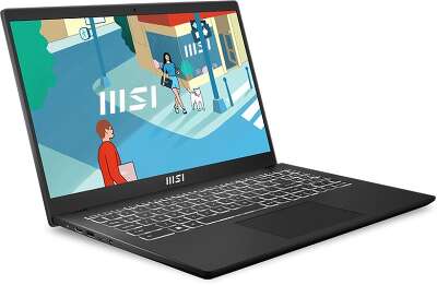 Ноутбук MSI Modern 15H 15.6" FHD IPS i7-13700H/6/512Gb SSD/Без OC черный