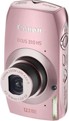 Цифровая фотокамера Canon Digital IXUS 310 HS Pink