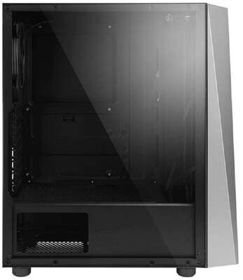 ZALMAN S4 Plus, без БП, боковое окно (акрил), черный,  ATX