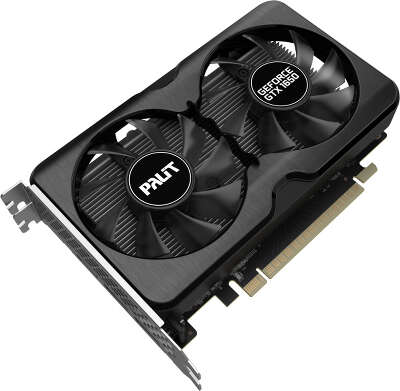 Видеокарта Palit nVidia GeForce GTX1650 GAMING PRO OC 4Gb GDDR6 PCI-E HDMI, 2DP