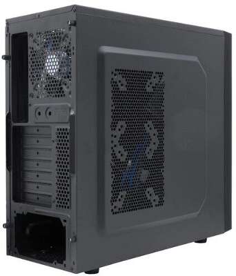 Deepcool TESSERACT BF, ATX, Black-Blue, без БП[DP-CCATX-TSRBFBK]