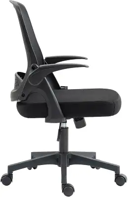 Кресло Cactus CS-MC212-BK черный низк.спин. крестов. пластик пластик черный