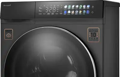 Стиральная машина Weissgauff WM 996 Autodose Inverter Touch класс: A+++ загр.фронтальная макс.:11кг темно-серый инвертор