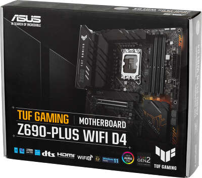 Материнская плата ATX LGA1700 ASUS TUF GAMING Z690-PLUS WIFI D4