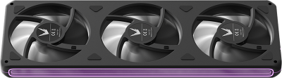 Вентилятор для корпуса Formula V Line AIR FUSION 3 BK REVERSE, 360x120x28mm, ARBG 3pin + PWM 4pin, 500-1800 RPM, 37.83 DBA MAX, HYDRO BEARING