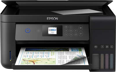 Принтер/копир/сканер с СНПЧ EPSON L4160, Wi-Fi