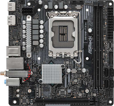 Материнская плата mini-ITX LGA1700 ASRock H610M-ITX/AC