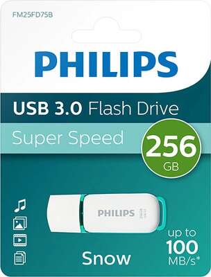 Модуль памяти USB3.0 PHILIPS SNOW3.0 256GB [FM25FD75B/97]