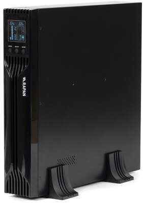 ИБП БАСТИОН RAPAN-UPS 1000 RACK+2x9Ah, 1000 В·А, 700 Вт, IEC, черный