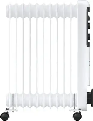 Радиатор масляный Royal Clima GUARDA ROR-GU11-2500M 2500Вт белый/серый