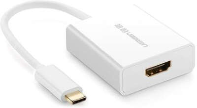 Адаптер Ugreen USB-C to HDMI Adapter, White [40273]
