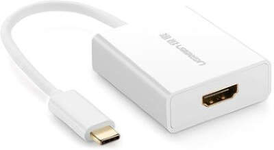Адаптер UGREEN 40273 USB-C to HDMI Adapter. Цвет: белый