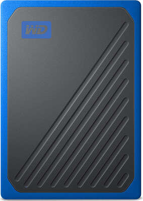 Твердотельный накопитель SSD WD Passport Go USB 3.0 1Tb [WDBMCG0010BBT-WESN]