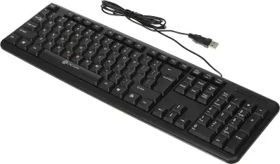 Клавиатура Оклик 90MV2 черный USB (1185967)