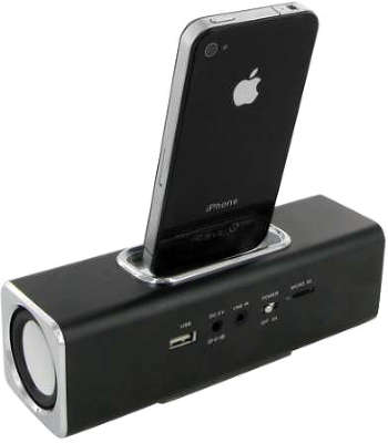 Колонки Music Angel JH-MAUK3 (Apple/USB/microSD) (blue)