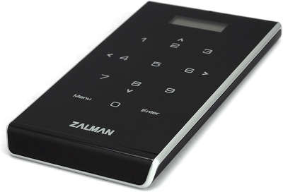 Контейнер для HDD 2.5" Zalman ZM-VE400 SATA черный USB3.0 + функция Virtual Drive + Touch keypad