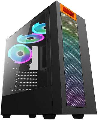 Корпус HIPER HG304 ATOM, черный, ATX, Без БП (HG304 ATOM)