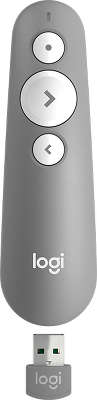 Презентер Logitech Wireless Presenter R500 Mid Grey (910-005387)