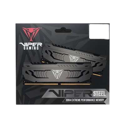 Оперативная память Patriot Viper STEEL DDR4 DIMM 16GB 3600MHz KIT 2*8GB CL18 18-22-22-42 1.35V