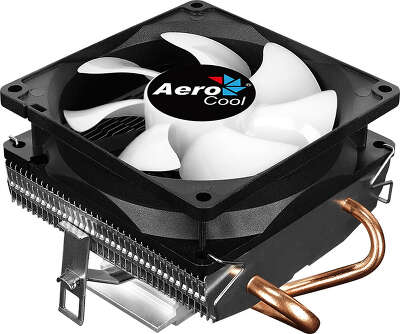 Устройство охлаждения(кулер) Aerocool Air Frost 2 RGB Soc-AM5/AM4/1200/1700/1851 черный/белый 3-pin 26dB Al+Cu 110W 250gr Ret (AIR FROST 2 FRGB 3P)