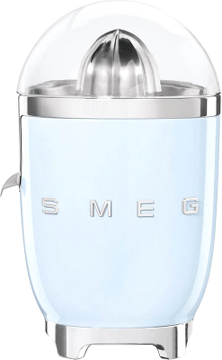 Соковыжималка для цитрусовых, стиль 50-х г., ручной отжим, цвет пастельный голубой