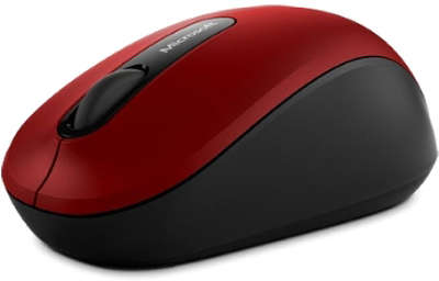 Мышь беспроводная Microsoft Retail Wireless Mobile Mouse 3600 BT Red/Black (PN7-00014)