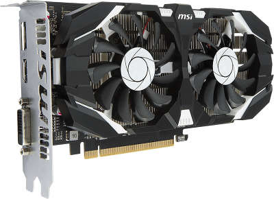 Видеокарта MSI nVidia GeForce GTX1050Ti 4GT OCV1 4Gb DDR5 PCI-E DVI, HDMI, DP