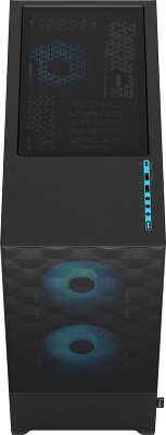 Корпус Fractal Design Pop Air RGB Cyan, черный/голубой, ATX, Без БП (FD-C-POR1A-02)
