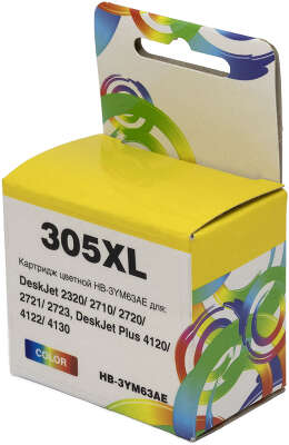 Картридж HI-Black 305XL для HP DJ 2320/2710/2720, цветной 3YM63AE