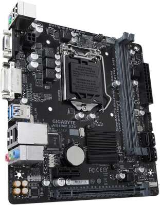 Материнская плата microATX LGA1151v2 GIGABYTE H310M S2V