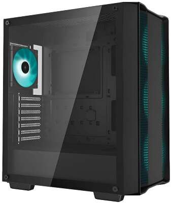 Корпус MidiTower Deepcool CC560 ARGB black (ATX, без БП, ARGB, USB3.2 Type-A+USB2.0 Type-A) (R-CC560-BKTAA4-G-2)