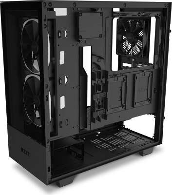 Корпус NZXT H510 Elite Black, черный, ATX, Без БП (CA-H510E-B1)