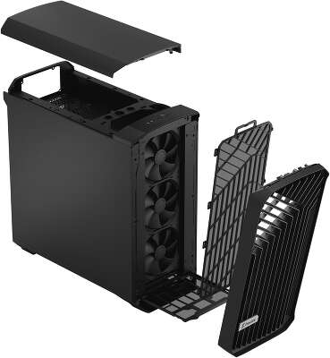 Корпус Fractal Design Torrent Black Solid, черный, EATX, Без БП (FD-C-TOR1A-05)