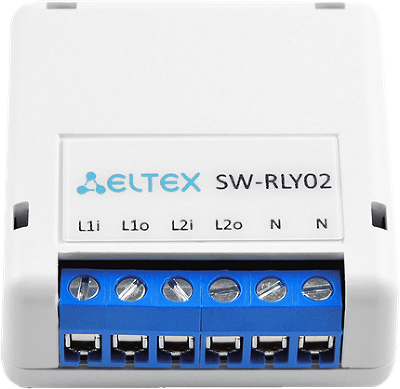 Реле ELTEX Умное Wi-Fi реле с нулевой линией SW-RLY02
