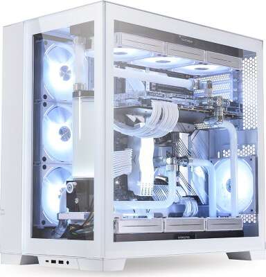 Корпус LIAN-LI O11 Dynamic Evo, белый, EATX, Без БП (G99.O11DEW.00)