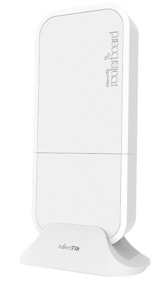 Точка доступа MikroTik wAP R with 650MHz CPU, 64MB RAM, 1xLAN, built-in 2.4Ghz 802.11b/g/n Dual Chain wireless with integrated antenna, miniPCI slot, LTE internal antenna with 2 x u.fl connectors, RouterOS L4, outd