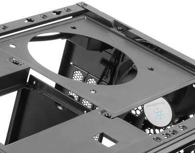 Корпус SilverStone SUGO 15, черный, Mini-ITX, Без БП (SST-SG15B)