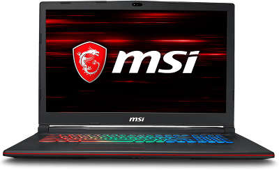 Ноутбук MSI GP73 8RD-244RU 17.3" FHD i7 8750H/16/1000+256SSD/GF GTX 1050 ti 4G/WF/BT/Cam/W10