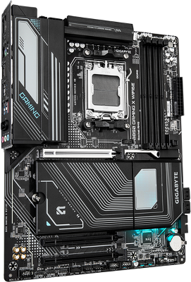 Материнская плата GIGABYTE B850 GAMING X WIFI6E, AM5, B850, 4*DDR5, 4*SATA, 2*M.2, 2*USB 3.2, 4*USB 2.0, Type-C, 2*PCIx16, 2*DP+HDMI, mATX