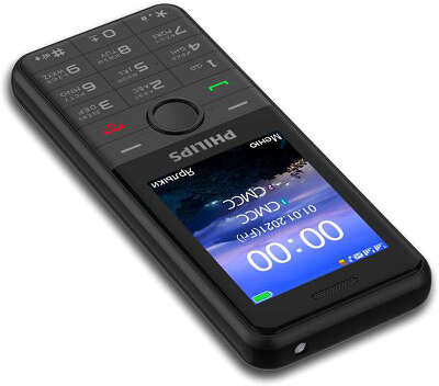 Мобильный телефон Philips E172 Xenium, Dual Sim, Black