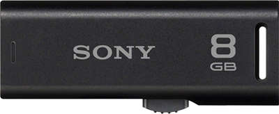 Модуль памяти USB2.0 Sony USM8GR 8 Гб MicroVault R, чёрный