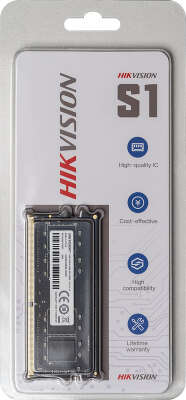 Модуль памяти DDR4 SODIMM 4Gb DDR2666 Hikvision S1 (HKED4042BBA1D0ZA1/4G)