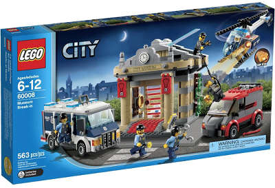 LEGO City 60008 Конструктор Лего Ограбление музея