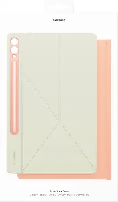 Чехол Samsung для Samsung Galaxy Tab S9+/S9 FE+/S10+ Smart Book Cover поликарбонат/полиуретан оранжевый (EF-BX810POEGRU)