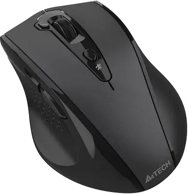 Мышь A4Tech G7-810S Air2 черный оптическая 2000dpi silent беспров. USB для ноутбука 7but